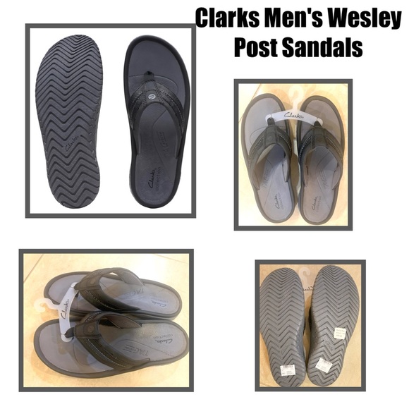 Clarks Other - Clarks Men's Wesley Post Sandals